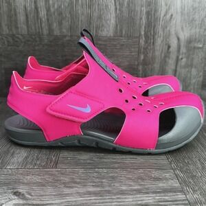 Nike Sunray Protect 2 Kids 8C Hyper Pink New Water Sport Closed Toe Sandals